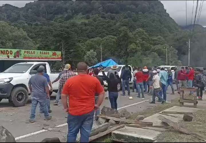 Enfrentamientos pueblo contra pueblo en Chiriquí.