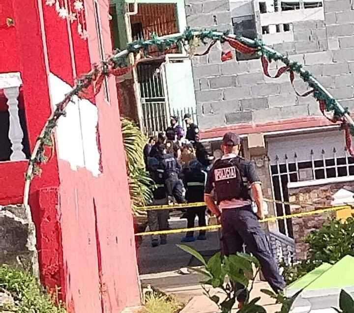 Escena del homicidio en San Miguelito.